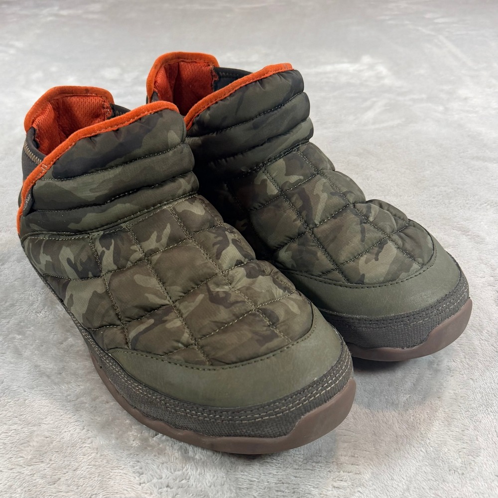 L.L. Bean Mens Mountain Classic Quilted Outdoor Camping Ankle Boots 9 Medium